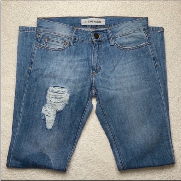 Etienne Marcel distressed ripped jeans Comfy
Size 26 Ankle crop - Picture 8 of 12